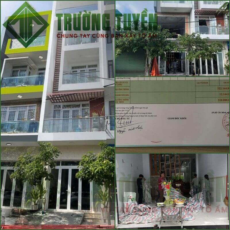 Thi Công Các Hạng Mục Nhà Anh Thiện Quận Tân Phú