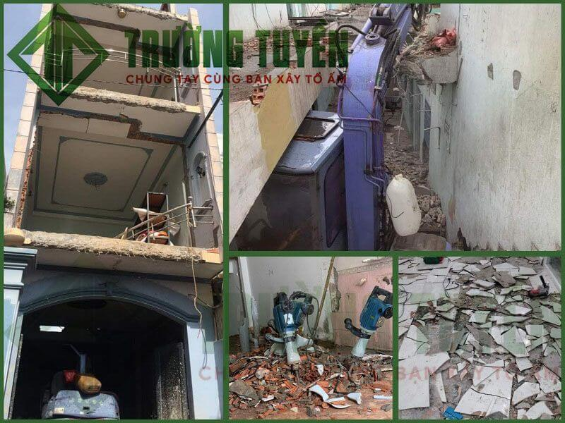 Thi Công Tháo Dỡ Nhà Chị Hồng Tại Quận Tân Bình