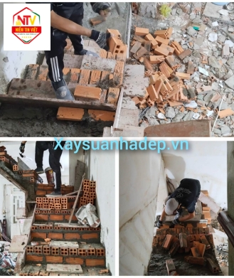 Thi công sửa nhà giá rẻ Hóc Môn
